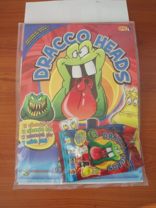 Sběratelské album Dracco Heads