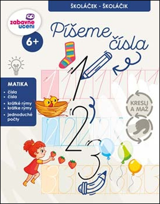 Kresli a maž - Píšeme čísla