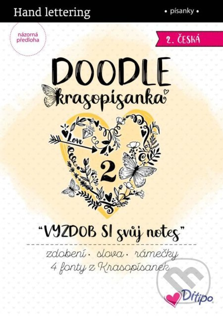 Doodle Krasopísanka - Vyzdob si svůj notes 2 - kniha z kategorie Učebnice a slovníky