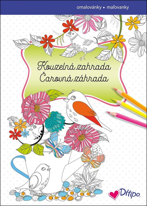 Kouzelná zahrada/Čarovná záhrada - kniha z kategorie Omalovánky