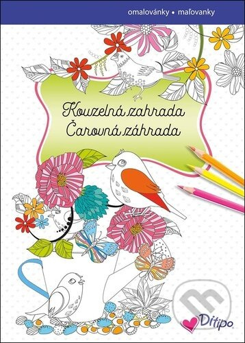 Kouzelná zahrada/Čarovná záhrada - kniha z kategorie Omalovánky
