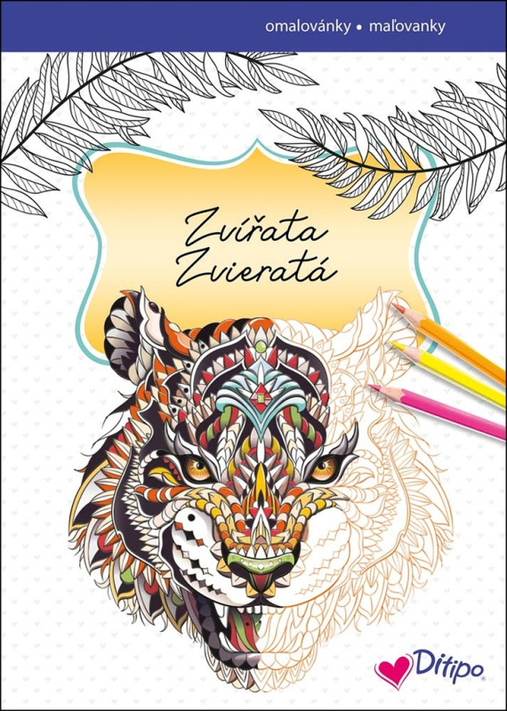 Relaxační omalovánky - Zvířata