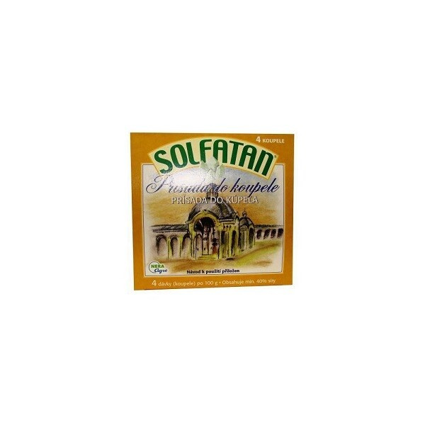 Solfatan přísada do koupele 4x100g