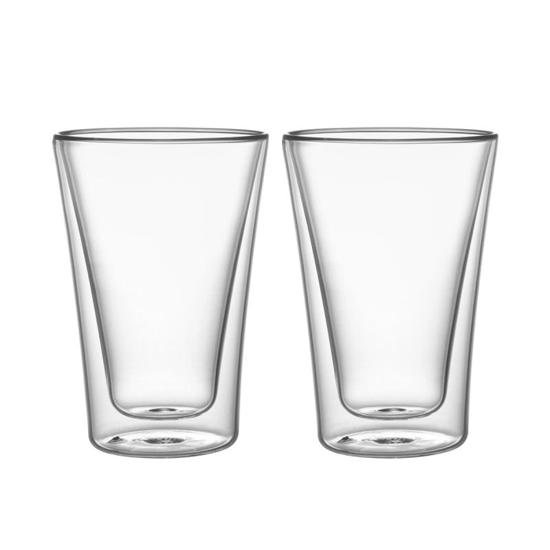 Dvoustěnná sklenice myDRINK 330 ml, 2 ks