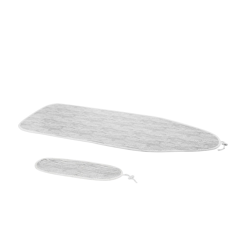 Potahy pro žehlicí prkno s rukávníkem FANCY HOME, smetanová