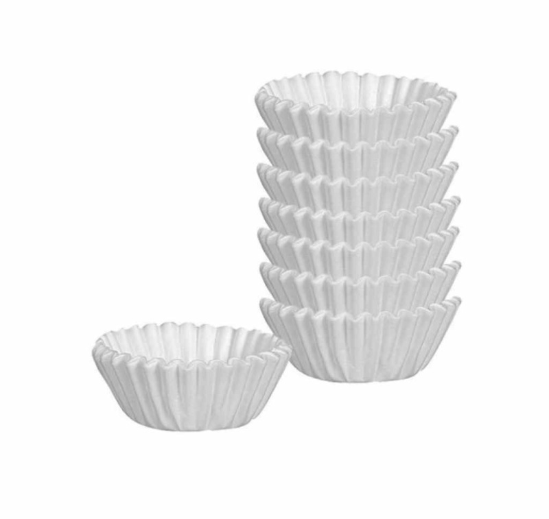 Cukrářské mini košíčky  DELÍCIA ø 4 cm, 200 ks, bílé