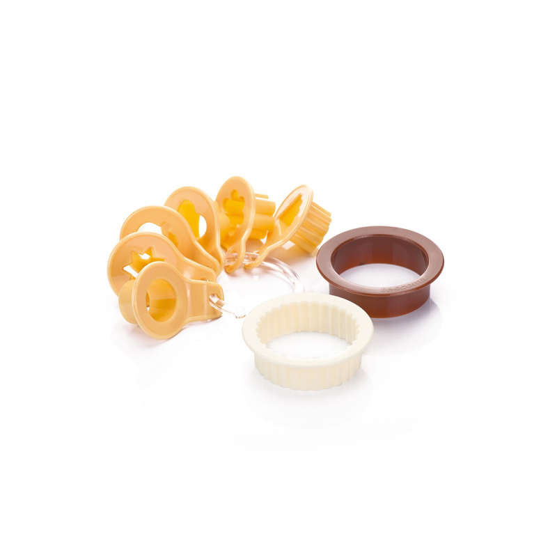 Vykrajovátka tradiční na linecké cukroví DELÍCIA, 8 ks