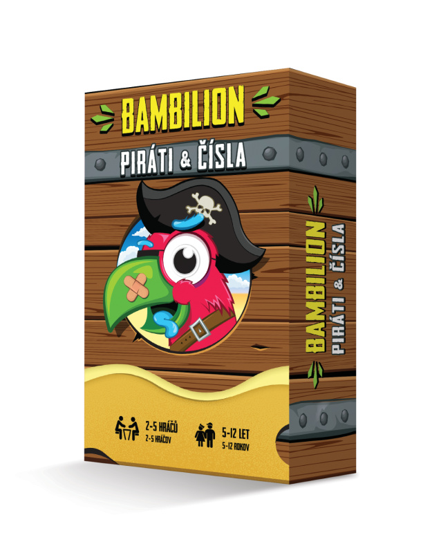 Bambilion Piráti a čísla - hra z kategorie Vzdělávací hry