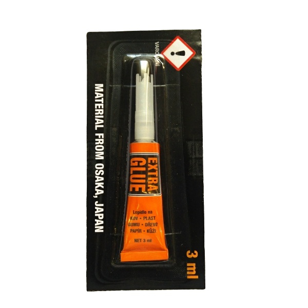 Sekundové lepidlo EXTRA (3ml)