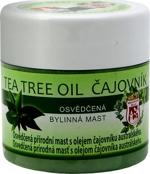 Království bylin Tea Tree Oil Čajovník bylinná mast 150 ml