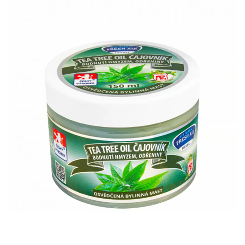 Království bylin Tea Tree Oil Čajovník bylinná mast 150 ml