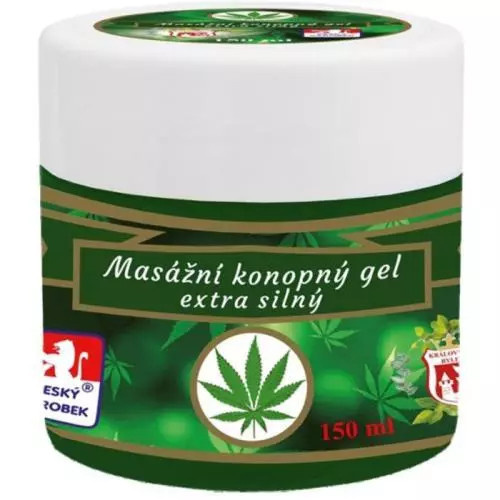 PUTORIUS Konopný masážní gel - extra silný 150 ml