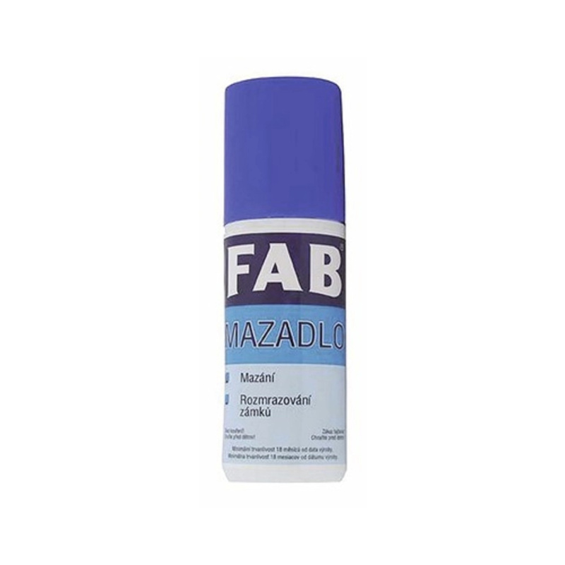 FAB Mazadlo a rozmrazovač zámků 125 ml