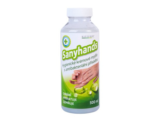 Sanyhands tek mýdlo 0,5l antibakt přís