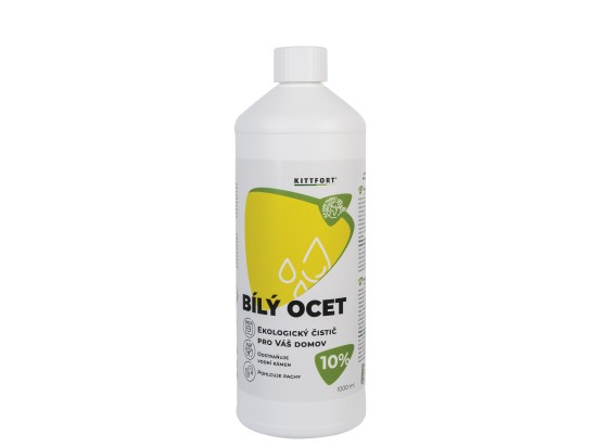 Kittfort Bílý ocet 10%, 1 l