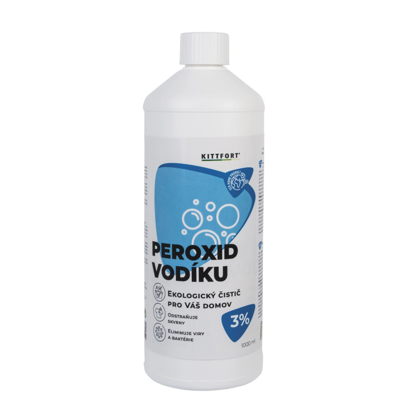 Kittfort Peroxid vodíku 3%, 1 l