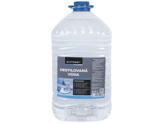 Destilovaná voda 10L Kittfort