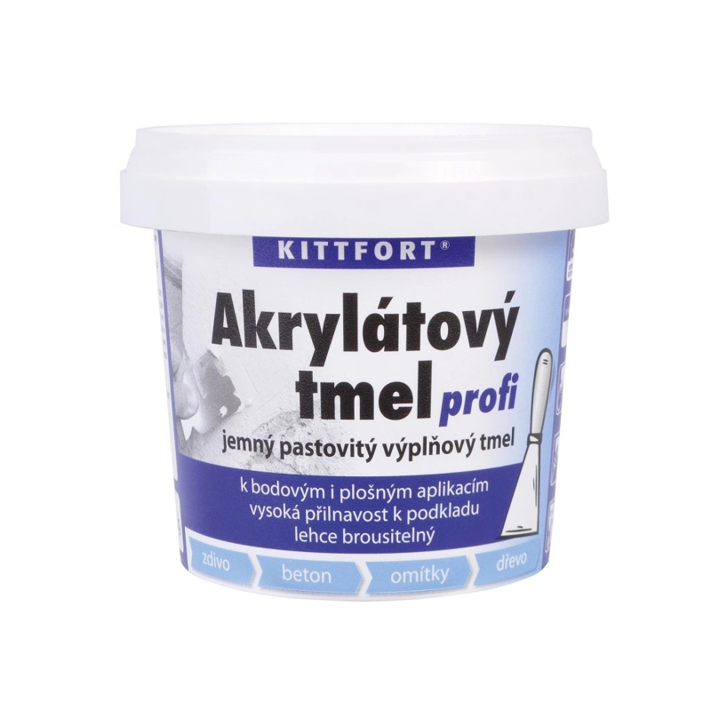 Kittfort Akrylátový tmel Profi 500 g