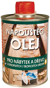 Kittfort Napouštěcí olej přírodní 500 ml