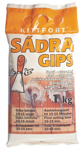 Kittfort Sádra šedá stavební 1 kg