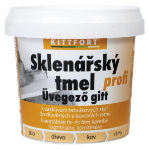 KITTFORT Sklenářský tmel Profi 0610 šedobéžový 700 g