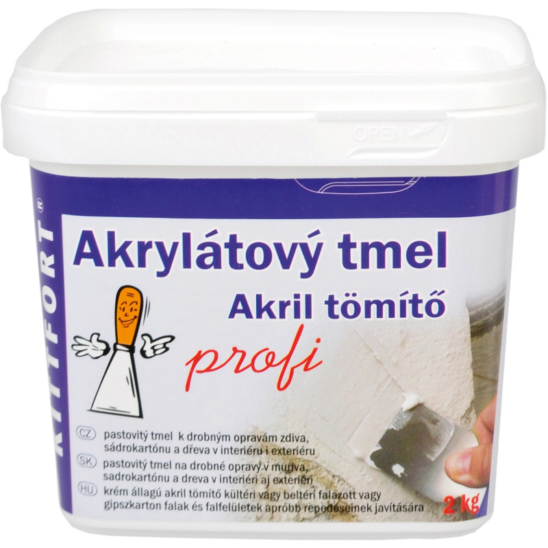Kittfort Akrylátový tmel Profi 2 kg