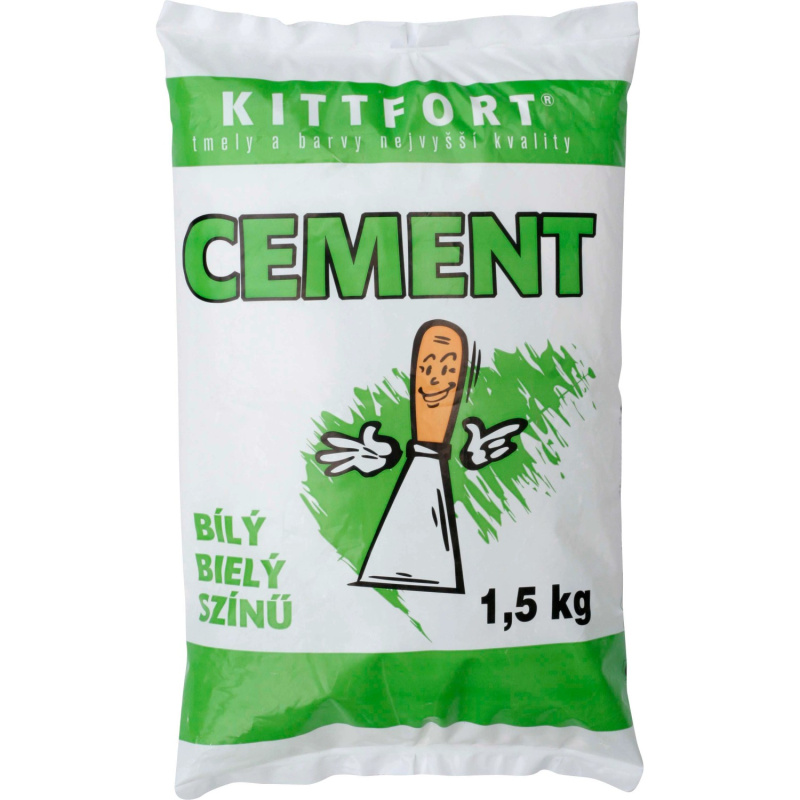 Cement bílý 1,5 kg