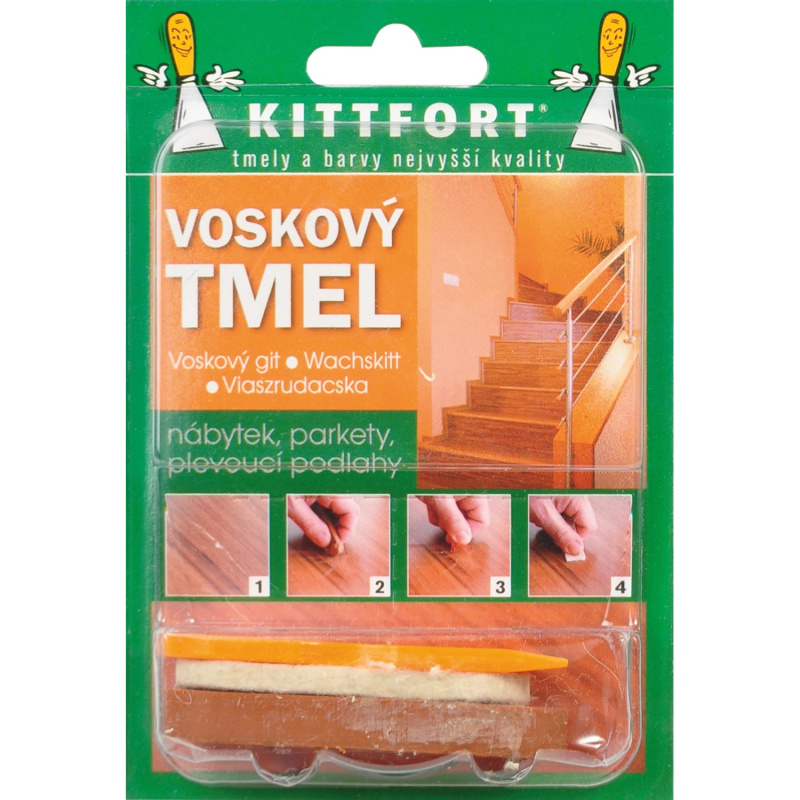 Kittfort Voskový tmel ořech 12 g