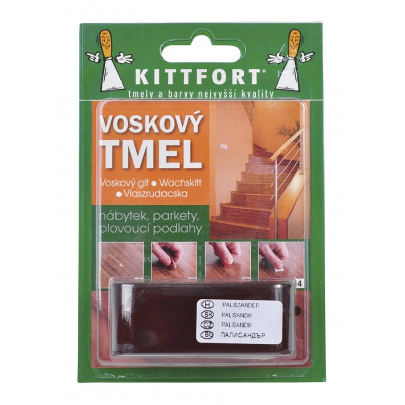 Kittfort Voskový tmel Profi palisandr