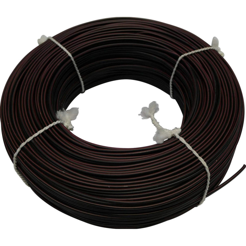 Reproduktorový vodič LSPR, černý/rudý, 2 x 1,0 mm2 - metráž