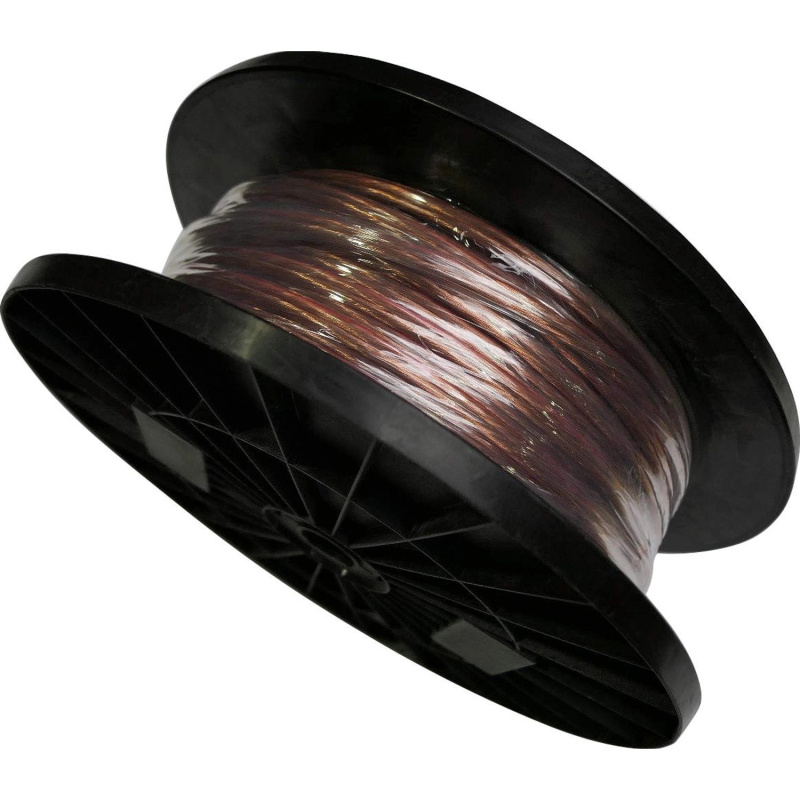 Reproduktorový vodič LSPR transparentní, 2 x 4 mm2 - metráž