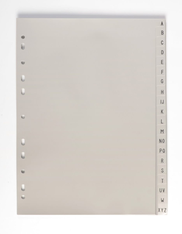 Rozlišovač plastový A4 A-Z