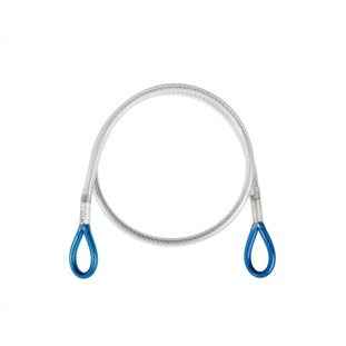 Singing Rock Steel lanyard "I" ocelová smyčka 180cm