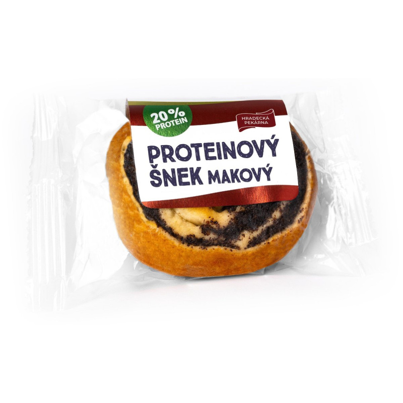Hradecká pekárna Proteinový šnek