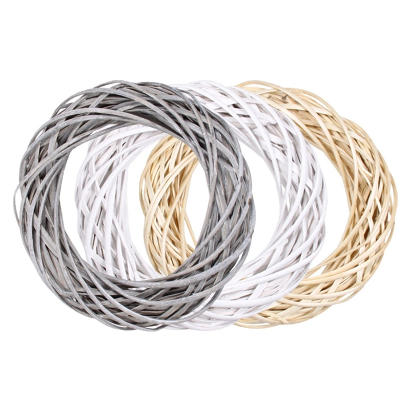 Nohel Garden Věnec ze štípaného proutí, různé barvy, pr. 30 cm, 1 ks