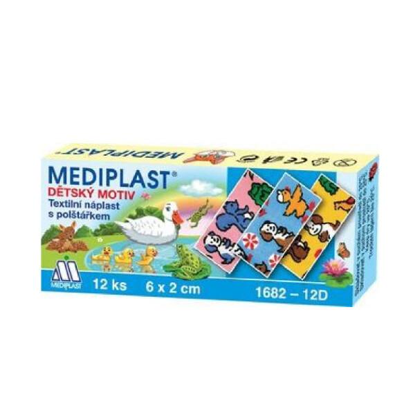 Náplast Mediplast 6cmx2cm dětská 12ks