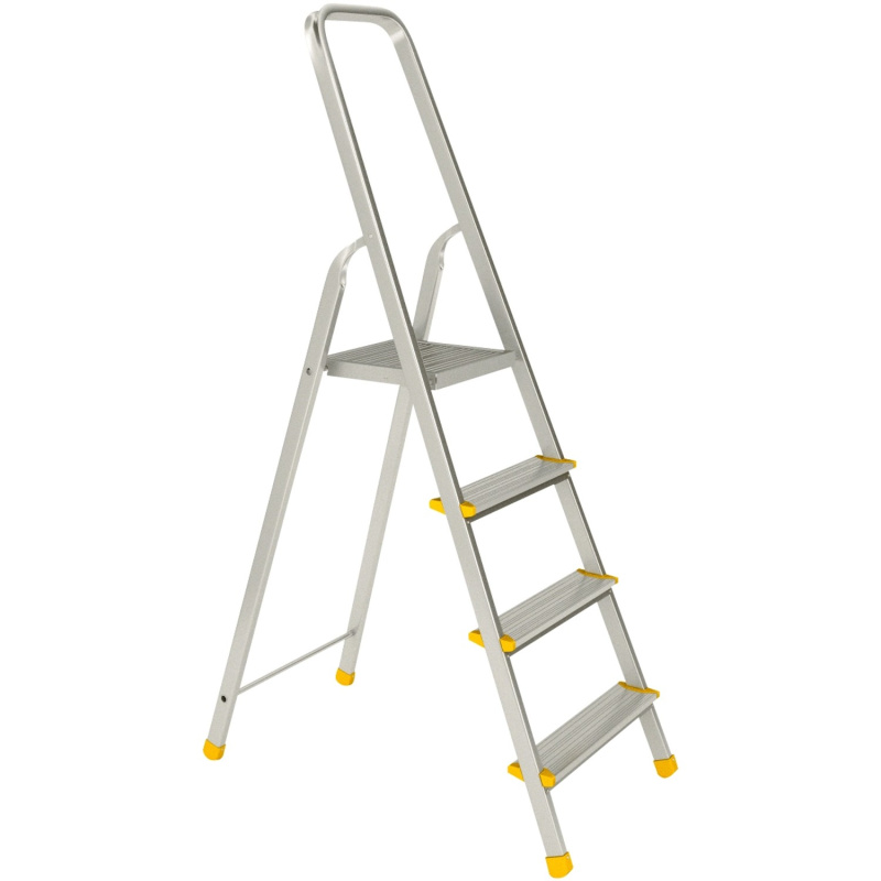 Hliníkové skládací schůdky - 4 stupně