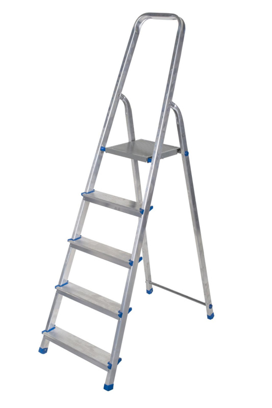 Hliníkové skládací schůdky - 5 stupňů