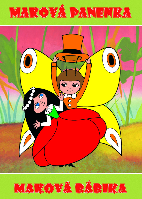 Maková panenka - omalovánka