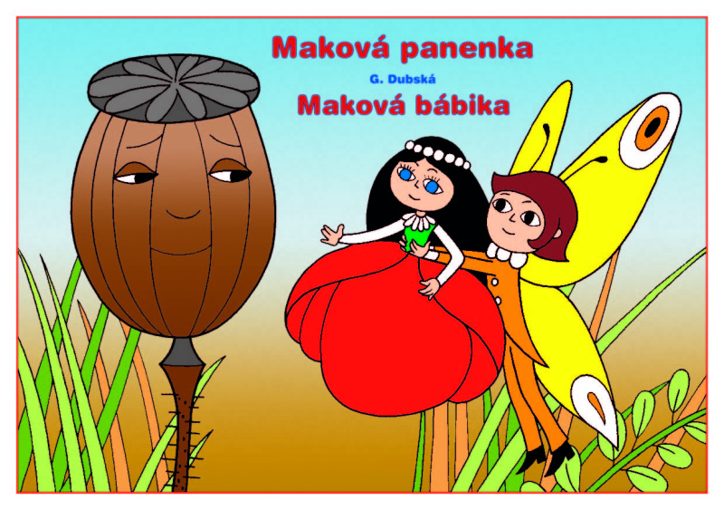 Maková panenka - omalovánky A5