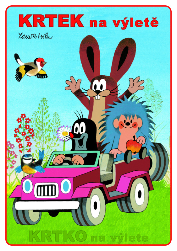 Omalovánka A5 Krtek na výletě