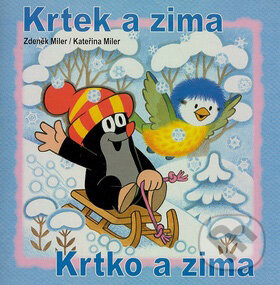 Krtek a zima/Krtko a zima (vymaľovanka) - kniha z kategorie Omaľovávanky