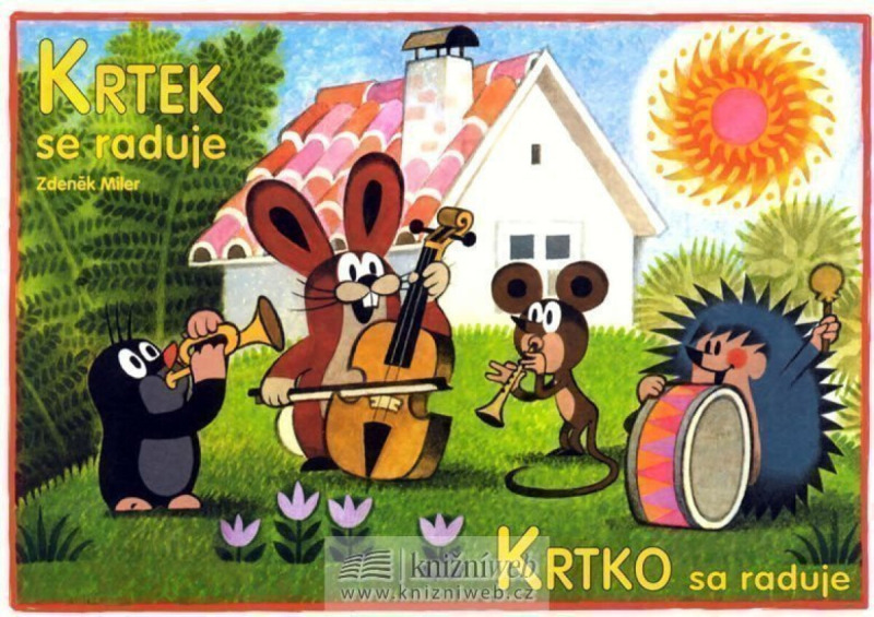 Omalovánky Krtek se raduje A5