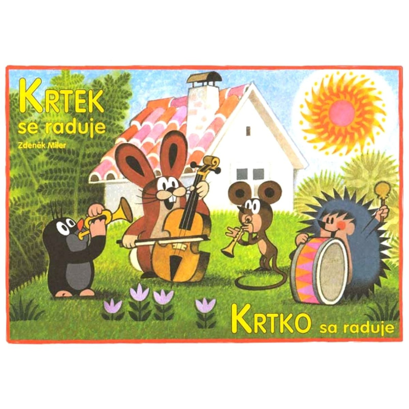 Omalovánky Krtek se raduje A5