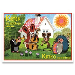 Omalovánky Krtek se raduje A5