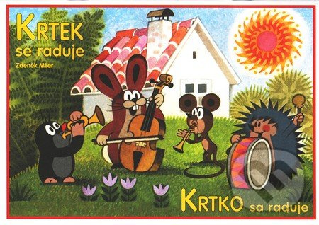 Omalovánky Krtek se raduje A5