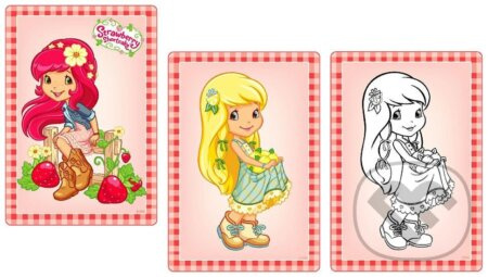 Strawberry - omalovánky A5 - kniha z kategorie Omalovánky