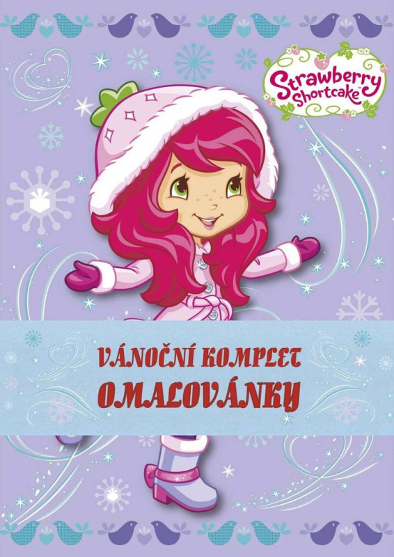Strawberry + Winx - Omalovánkový vánoční komplet - kniha z kategorie Omalovánky