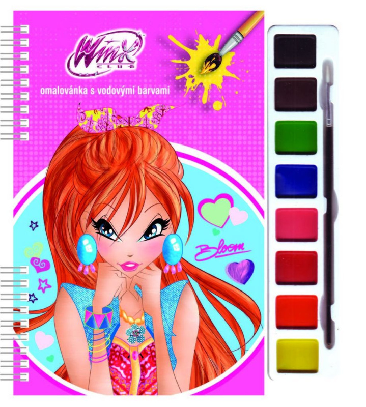 Winx Club Bloom (Omalovánky s vodovými barvami) - kniha z kategorie Omalovánky