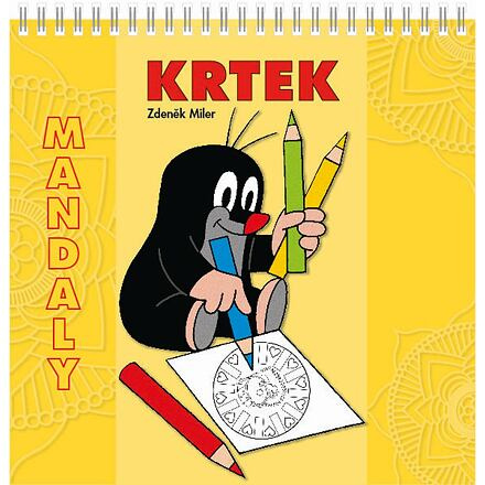 Dětské mandaly s motivem Krtek